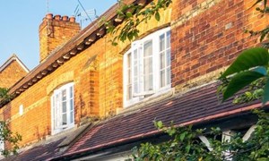 Row of cottages